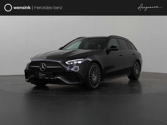 Mercedes-Benz C-KLASSE Estate 180 Business Solution AMG | Panoramadak | 19-Inch | Trekhaak | Digital Light | Night pakket | Memory pakket | Stoelverwarming