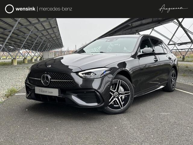 Mercedes-Benz C-KLASSE 300 e Star Edition AMG Line | Night | Panoramadak | Burmester | Memory | 360 camera | Digital light | Rijassistentie pakket |