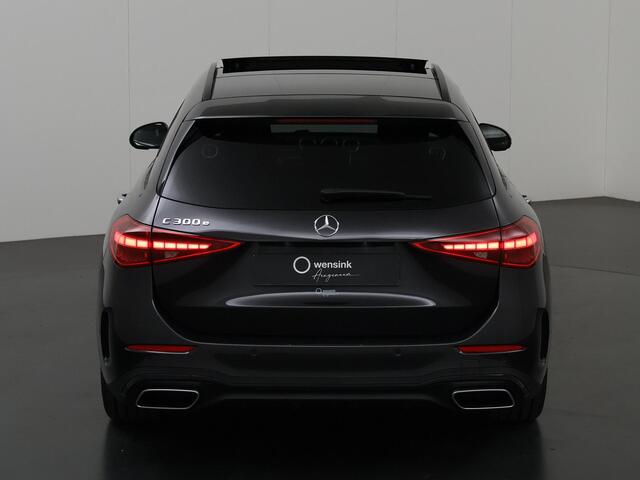 Mercedes-Benz C-KLASSE Estate 300 e Business Solution AMG Panoramadak | Night pakket | Trekhaak wegklapbaar | Memory stoelen