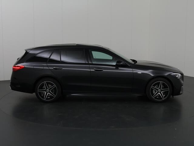 Mercedes-Benz C-KLASSE Estate 300 e Business Solution AMG Panoramadak | Night pakket | Trekhaak wegklapbaar | Memory stoelen