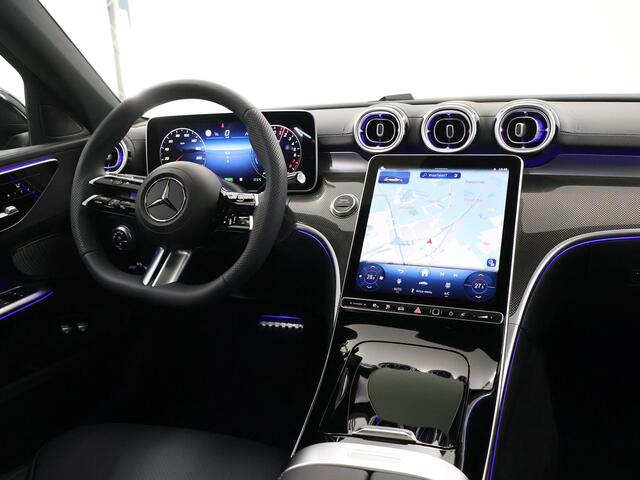 Mercedes-Benz C-KLASSE Estate 300 e Business Solution AMG Panoramadak | Night pakket | Trekhaak wegklapbaar | Memory stoelen