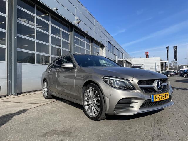 Mercedes-Benz C-KLASSE Estate 300 e AMG | Panoramadak | Trekhaak | Dodehoek | Multibeam LED | Lane Assist