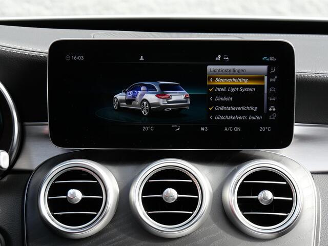Mercedes-Benz C-KLASSE Estate 300e AMG/ PANORAMADAK/ 360° CAMERA/ SFEERVERLICHTING/ DODE HOEK DETECTIE
