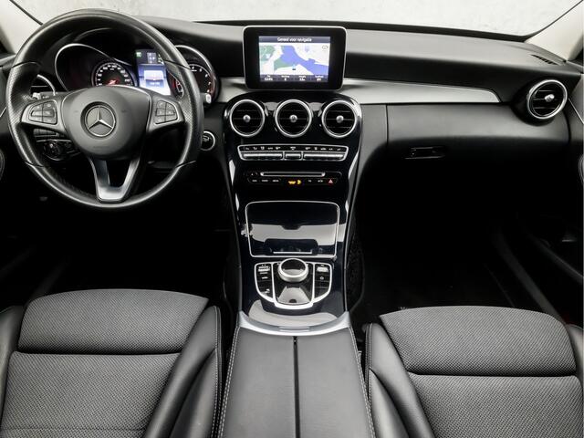 Mercedes-Benz C-KLASSE Estate 350 e Luxury Edition 279Pk Automaat (NAVIGATIE, LUCHTVERING, LEDER, STOELVERWARMING, ELEK SPORTSTOELEN, GETINT GLAS, CAMERA, SFEERVERLICHTING)