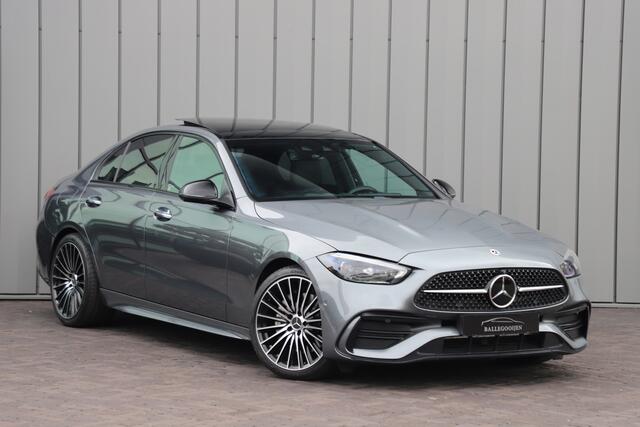 Mercedes-Benz C-KLASSE 200 AMG | Pano | Burmester | Sfeerverlichting | Distronic | Keyles-go | Memory | Carbon | Digital-light | NL-auto 2021.