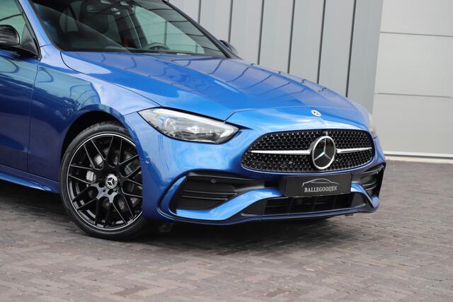 Mercedes-Benz C-KLASSE 400e AMG 4-Matic | 381PK | Pano | Keyles-go | Head-up | Sfeerverlichting | Burmester | Memory | Stuurwielverwarming | Distronic | 2022.