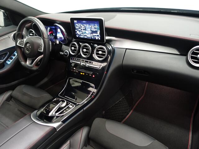 Mercedes-Benz C-KLASSE Estate 43 AMG 410pk Night Ed Aut- Panodak, Sport Uitlaat, Stand kachel, Camera, Ambient light