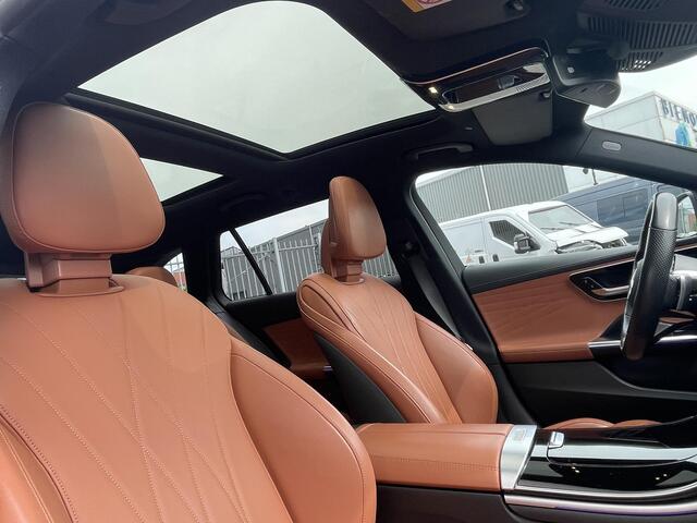 Mercedes-Benz C-KLASSE Estate 200 AMG Line | Trekhaak | Bruin Leder | Pano |