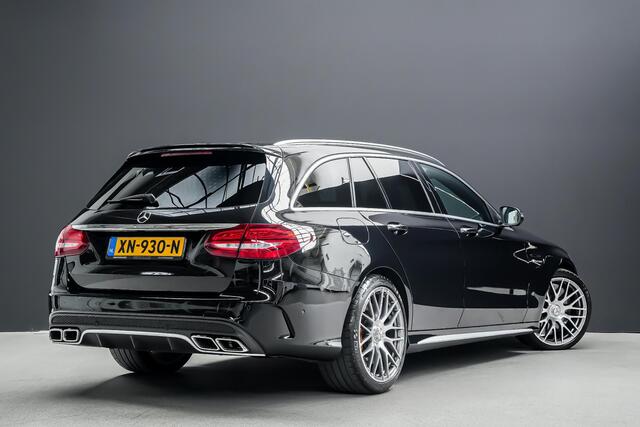 Mercedes-Benz C-KLASSE Estate AMG 63 S |keramische remmen|Designo leder|multibeam led|Burmester|stoelventilatie|360 camera|sportuitlaat|gesmede wielen|