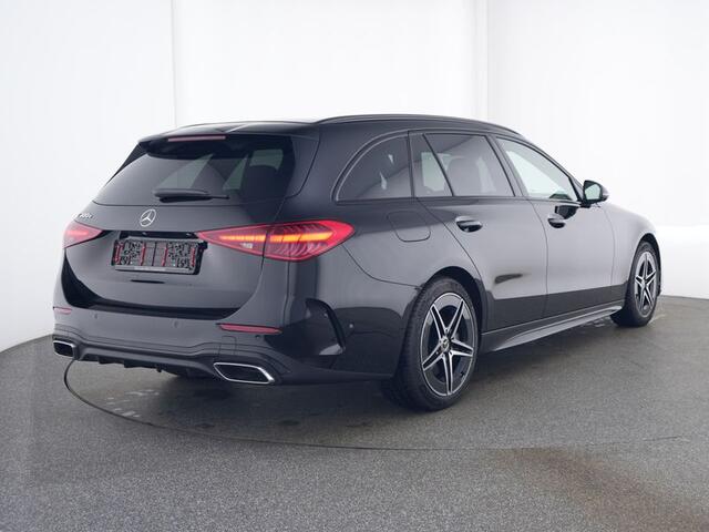 Mercedes-Benz C-KLASSE Estate 300 e AMG Plug-In Hybride Edition AMG-Line | Night Pakket | Trekhaak | Memory Voorstoelen | 360° camera. Inclusief 24 maanden MB Certified garantie voor Europa.