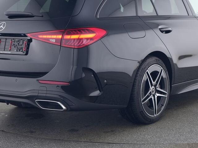 Mercedes-Benz C-KLASSE Estate 300 e AMG Plug-In Hybride Edition AMG-Line | Night Pakket | Trekhaak | Memory Voorstoelen | 360° camera. Inclusief 24 maanden MB Certified garantie voor Europa.