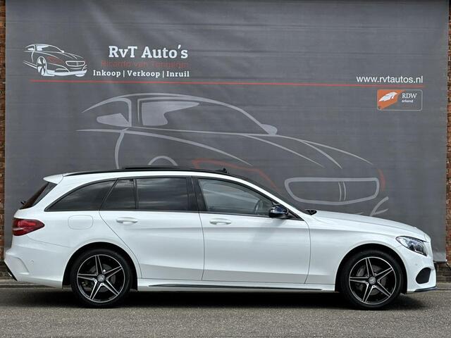 Mercedes-Benz C-KLASSE Estate 180 AMG-Line Nieuwstaat,AMG,Panoramadak