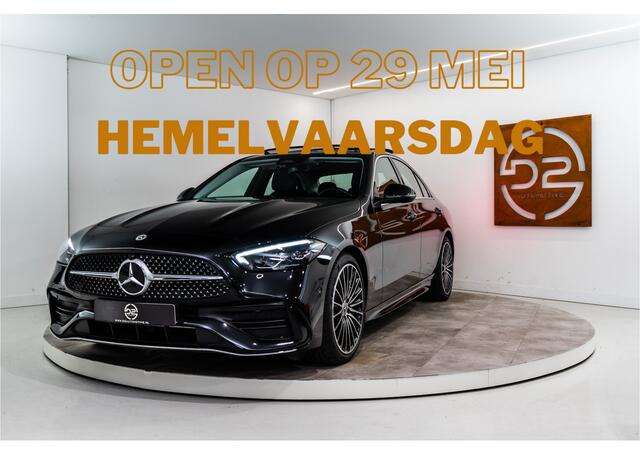 Mercedes-Benz C-KLASSE 200 AMG Premium+ 204PK | Pano | Sfeer | Burmester | Memory | ACC+Dodehoek | Fabrieksgarantie