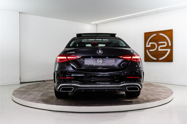 Mercedes-Benz C-KLASSE 200 AMG Premium+ 204PK | Pano | Sfeer | Burmester | Memory | ACC+Dodehoek | Fabrieksgarantie