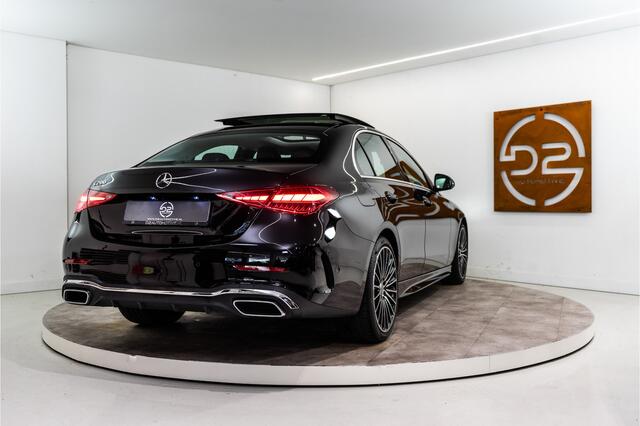 Mercedes-Benz C-KLASSE 200 AMG Premium+ 204PK | Pano | Sfeer | Burmester | Memory | ACC+Dodehoek | Fabrieksgarantie