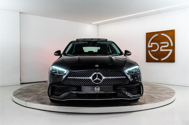 Mercedes-Benz C-KLASSE 200 AMG Premium+ 204PK | Pano | Sfeer | Burmester | Memory | ACC+Dodehoek | Fabrieksgarantie