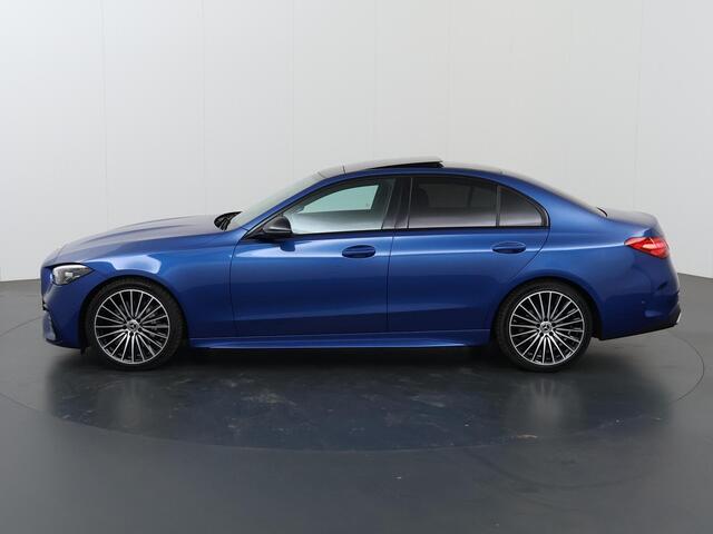 Mercedes-Benz C-KLASSE 200 AMG Line | Night | Panoramadak | Sfeerverlichting | 19" lichtmetalen spaakwielen |