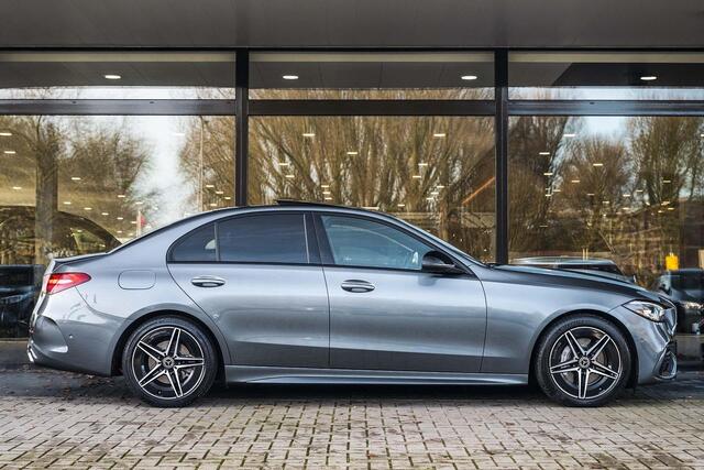 Mercedes-Benz C-KLASSE 180 AMG Line | Panorama-schuifdak | Stoelverwarming | Sfeerverlichting | Achteruitrijcamera