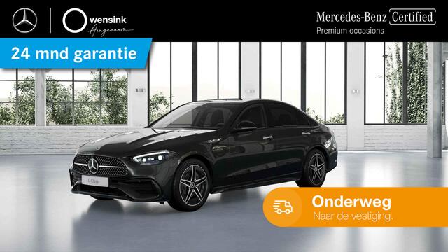 Mercedes-Benz C-KLASSE 300 e AMG Line | Night | Panoramadak | Headup | Memory | Trekhaak | Sfeerverlichting|