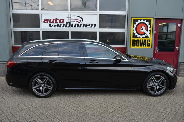 Mercedes-Benz C-KLASSE Estate 180 Business Solution AMG O.a: Camera, PDC, Carplay, Clima, Stoelverw, Rijklaar, Etc. All-in prijs!