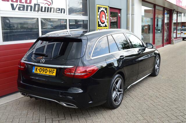 Mercedes-Benz C-KLASSE Estate 180 Business Solution AMG O.a: Camera, PDC, Carplay, Clima, Stoelverw, Rijklaar, Etc. All-in prijs!