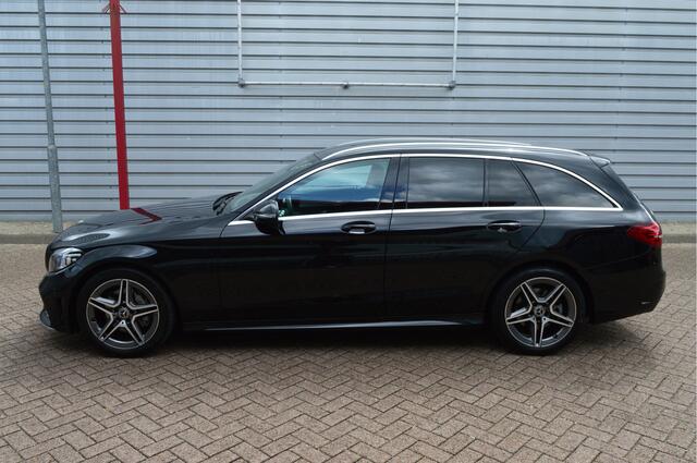 Mercedes-Benz C-KLASSE Estate 180 Business Solution AMG O.a: Camera, PDC, Carplay, Clima, Stoelverw, Rijklaar, Etc. All-in prijs!