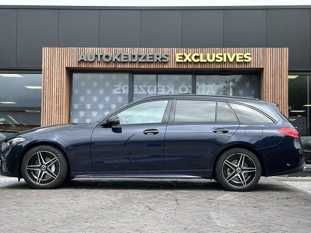 Mercedes-Benz C-KLASSE Estate 300 e AMG Line Panoramadak Luxe Leder Adapt. Cruise Headup Display LED Trekhaak 18''LM 1e Eigenaar