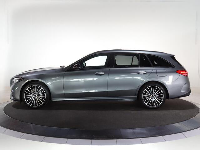 Mercedes-Benz C-KLASSE Estate 300 e Business Solution AMG | Rijassistentiepakket Plus | Trekhaak | 19" AMG Velgen