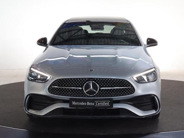 Mercedes-Benz C-KLASSE 180 AMG Line | Night | Panoramadak | Sfeerverlichting | Parkeercamera | Memory stoelen | Apple carplay/Android auto