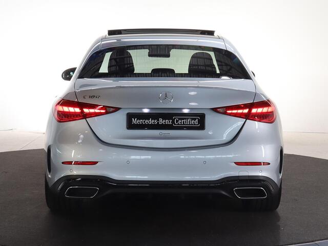 Mercedes-Benz C-KLASSE 180 AMG Line | Night | Panoramadak | Sfeerverlichting | Parkeercamera | Memory stoelen | Apple carplay/Android auto