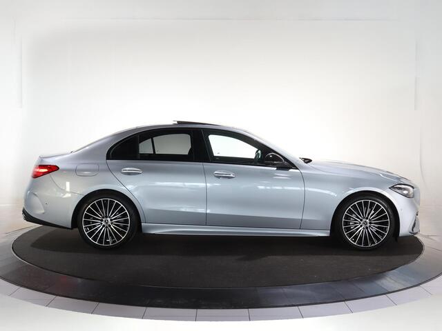 Mercedes-Benz C-KLASSE 180 AMG Line | Night | Panoramadak | Sfeerverlichting | Parkeercamera | Memory stoelen | Apple carplay/Android auto