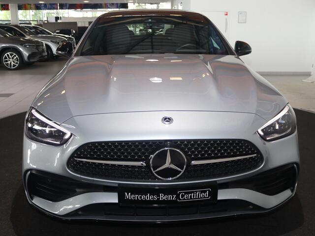 Mercedes-Benz C-KLASSE 180 AMG Line | Night | Panoramadak | Sfeerverlichting | Parkeercamera | Memory stoelen | Apple carplay/Android auto
