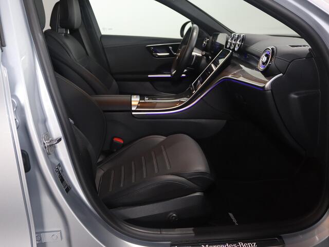 Mercedes-Benz C-KLASSE 180 AMG Line | Night | Panoramadak | Sfeerverlichting | Parkeercamera | Memory stoelen | Apple carplay/Android auto