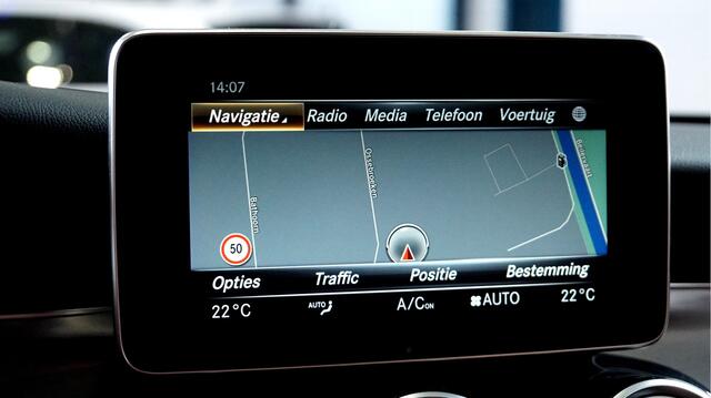 Mercedes-Benz C-KLASSE Cabrio 200 135kW/184pk Aut9 Prestige AMG-Line COMAND + LEER + AIRSCARF + CRUISE + DODHOEKMELDER + LANE ASSIST + STOELVERWARMING + MULTIBEAM LED + KEYLESS ENTRY&GO + EL.STOELVERSTELLING + PARKSENSOREN V&A + 18" LM-VELGEN!!
