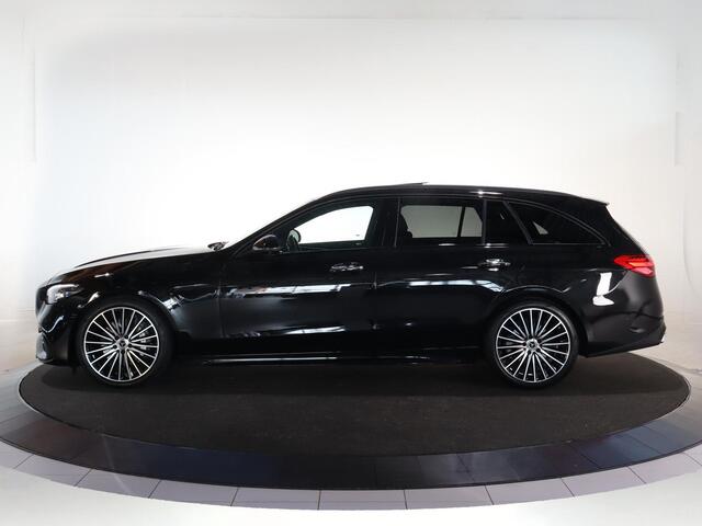 Mercedes-Benz C-KLASSE Estate 180 AMG Line | Premium Pakket | 360-camera | Panorama-schuifdak | Elektrische stoelen incl. Memory | Keyless GO | 19" AMG velgen |