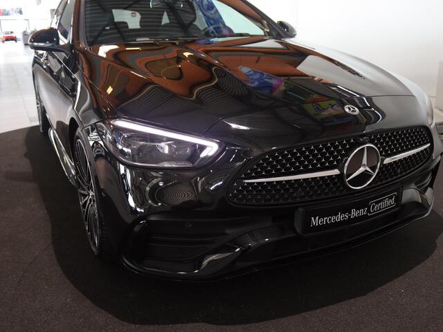 Mercedes-Benz C-KLASSE Estate 180 AMG Line | Premium Pakket | 360-camera | Panorama-schuifdak | Elektrische stoelen incl. Memory | Keyless GO | 19" AMG velgen |