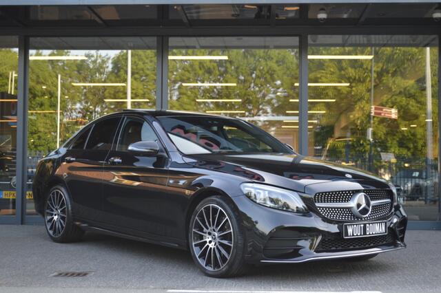 Mercedes-Benz C-KLASSE 180 AMG Led Panorama Leder Virtual Sfeer Camera 360 Keyless Pdc