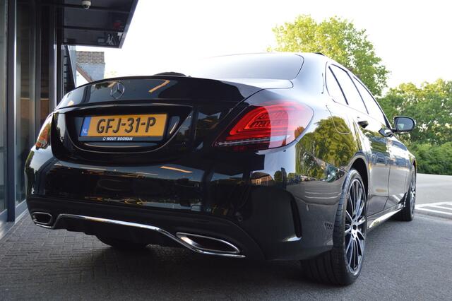 Mercedes-Benz C-KLASSE 180 AMG Led Panorama Leder Virtual Sfeer Camera 360 Keyless Pdc