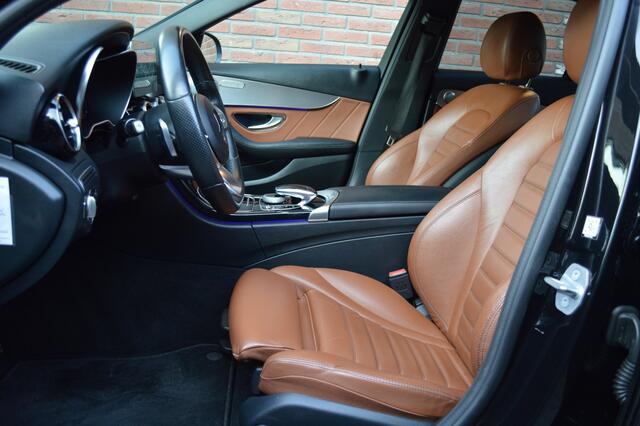 Mercedes-Benz C-KLASSE 180 AMG Led Panorama Leder Virtual Sfeer Camera 360 Keyless Pdc