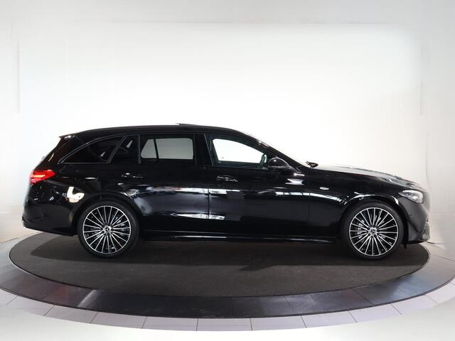 Mercedes-Benz C-KLASSE 300e Estate Business Solution AMG | Panorama-schuifdak | Trekhaak | DISTRONIC | Memory stoelen | 360* camera