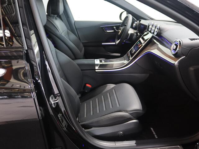 Mercedes-Benz C-KLASSE 300e Estate Business Solution AMG | Panorama-schuifdak | Trekhaak | DISTRONIC | Memory stoelen | 360* camera