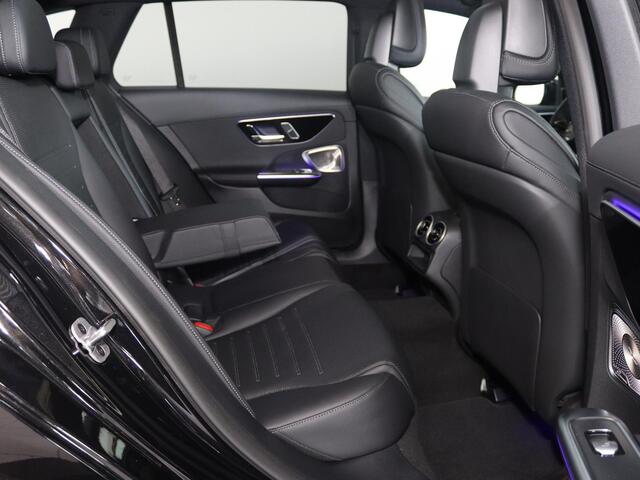 Mercedes-Benz C-KLASSE 300e Estate Business Solution AMG | Panorama-schuifdak | Trekhaak | DISTRONIC | Memory stoelen | 360* camera