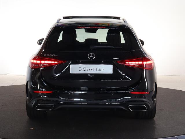 Mercedes-Benz C-KLASSE 300e Estate Business Solution AMG | Panorama-schuifdak | Trekhaak | DISTRONIC | Memory stoelen | 360* camera