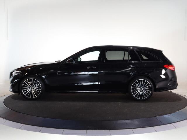 Mercedes-Benz C-KLASSE 300e Estate Business Solution AMG | Panorama-schuifdak | Trekhaak | DISTRONIC | Memory stoelen | 360* camera