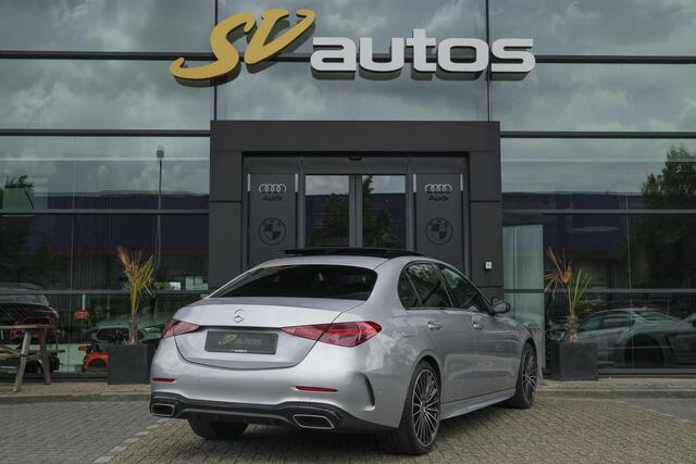 Mercedes-Benz C-KLASSE C300 AMG 258pk Panoramadak Digital light Stoelventilatie Head-up 19" LMV Memory Night pakket