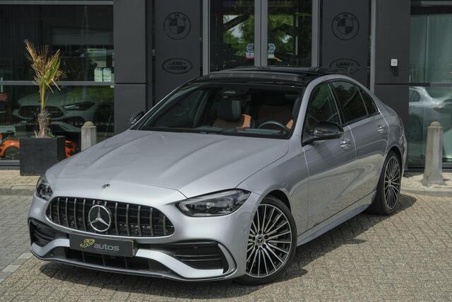 Mercedes-Benz C-KLASSE C300 AMG 258pk Panoramadak Digital light Stoelventilatie Head-up 19" LMV Memory Night pakket