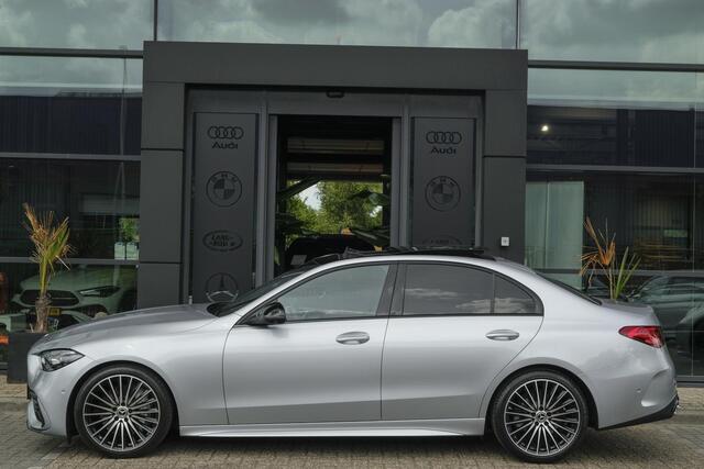 Mercedes-Benz C-KLASSE C300 AMG 258pk Panoramadak Digital light Stoelventilatie Head-up 19" LMV Memory Night pakket