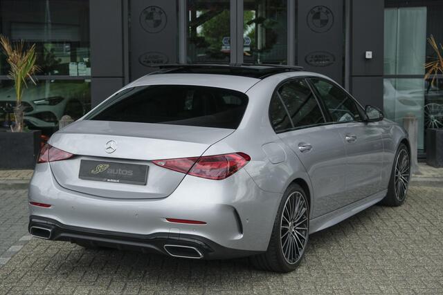 Mercedes-Benz C-KLASSE C300 AMG 258pk Panoramadak Digital light Stoelventilatie Head-up 19" LMV Memory Night pakket