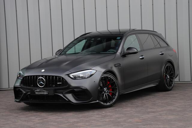 Mercedes-Benz C-KLASSE Estate AMG 63 S E Performance | 680PK | Achterasbesturing | Keyles-go | Carbon | Head-up | Digital-light | Sfeerverlichting | AMG Drivers-package | Burmester | Pano | 2024.