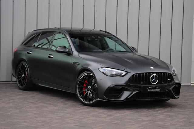 Mercedes-Benz C-KLASSE Estate AMG 63 S E Performance | 680PK | Achterasbesturing | Keyles-go | Carbon | Head-up | Digital-light | Sfeerverlichting | AMG Drivers-package | Burmester | Pano | 2024.